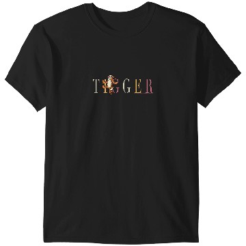 Discover Disney Winnie The Pooh Tigger Simple Text Tank Top T-Shirts