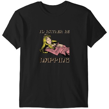 Discover Disney Sleeping Beauty Aurora I'D Rather Be Napping T-Shirts