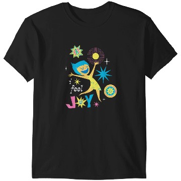 Discover Disneyss Pixars Inside Out 2 Yay I Feel Joy Vintages Logo T-Shirts