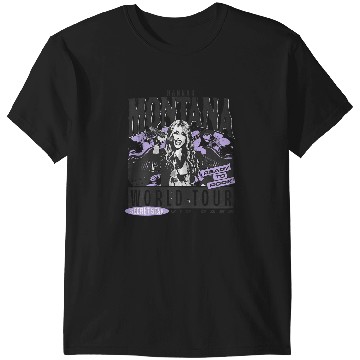 Discover Disneyss Hannah Montana World Tour Ready To Rock Chest Poster T-Shirts