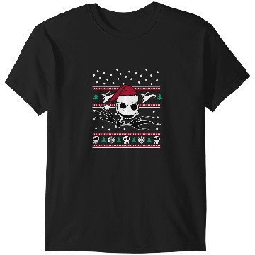 Discover Disney Nightmare Before Christmas Jack Bw T-Shirts