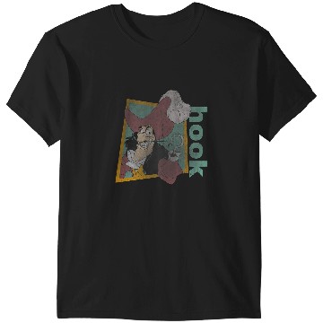 Discover Disney Peter Pan Retro Captain Hook Smirking T-Shirts