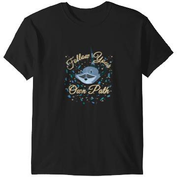 Discover Disney Pocahontas Meeko Follow Your Own Path Text T-Shirts