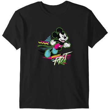 Discover Disney Mickey Mouse Impossibly Fast 90s Retro T-Shirts