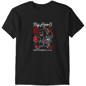 Discover Disney Big Hero 6 Hello I Am Baymax And Hiro T-Shirts
