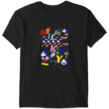 Discover Disney Mickey Mouse Vintage Never Bored T-Shirts