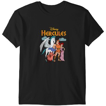 Discover Disney Hercules Classic Group Shot Vintage T-Shirts