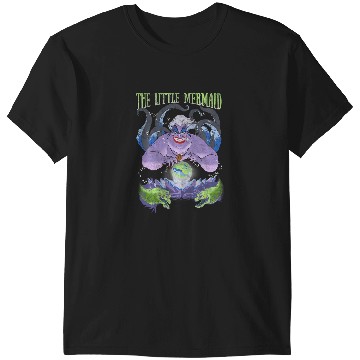 Discover Disney The Little Mermaid Evil Ursula Crystal Ball T-Shirts
