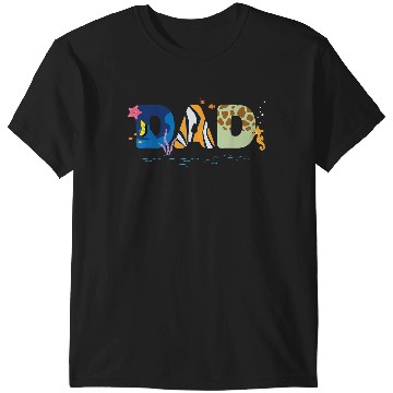 Discover Disneyss And Pixarss Finding Nemo Dad Fathers Day Birthday T-Shirts