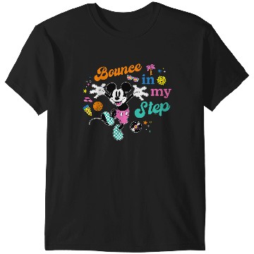 Discover Disney Mickey Mouse Bounce in My Step Retro Vinyl T-Shirts