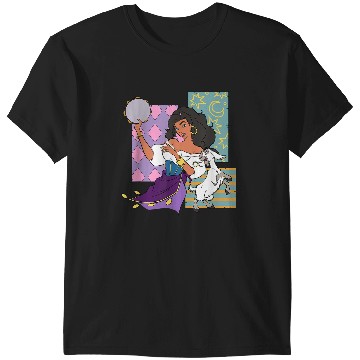 Discover Disneyss The Hunchback Of ND Esmeralda Dancing Logo T-Shirts