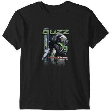 Discover Disney Pixar-Pixar Lightyear Buzz Epic Heroic Side Shot Retro Epic T-Shirts
