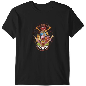 Discover Disney The Muppets Dr Teeth Electric Mayhem Keyboard Band T-Shirts