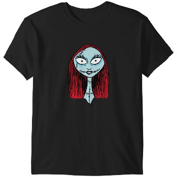 Discover Disney The Nightmare Before Christmas Sally Big Face T-Shirts