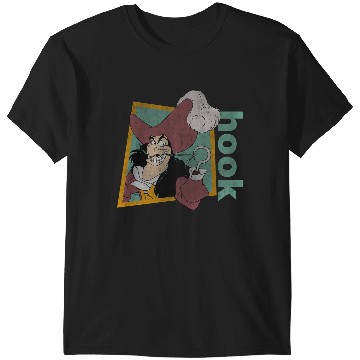 Discover Disney Peter Pan Retro Captain Hook Smirking Long Sleeve T-Shirts