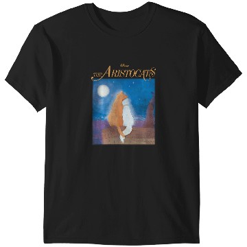 Discover Disney The Aristocats Duchess Thomas Night Sky Portrait T-Shirts