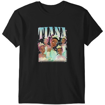 Discover Disney The Princess And The Frog Beautiful Tiana Portraits T-Shirts
