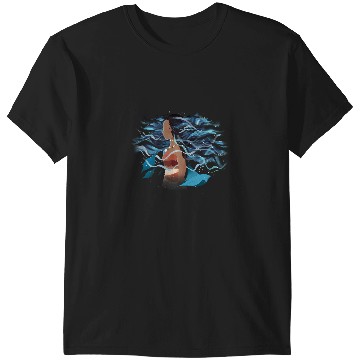 Discover Disney Moana Faceless Side Profile Sketch T-Shirts