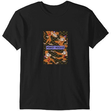 Discover Disney Aladdin Abu Monkey Mischief T-Shirts