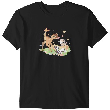 Discover Disney Bambi Thumper & Flower Pastel Spring East T-Shirts
