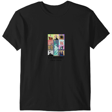 Discover us history eras tour T-Shirts