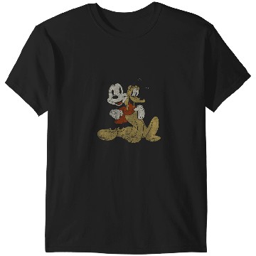 Discover Disney Mickey Mouse And Pluto Best Buds T-Shirts