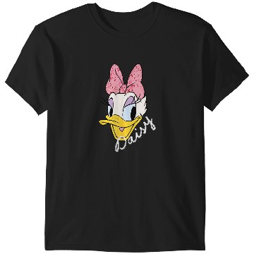 Discover Disneyss Daisy Duck Sassy Glamorous Speckled Bow And Name T-Shirts