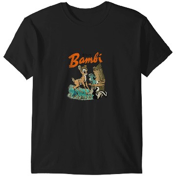 Discover Disney Bambi  Group Poster T-Shirts