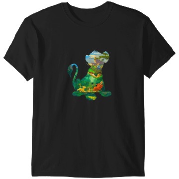 Discover Disney Lion King Simba Silhouette Graphic TShirt T-Shirts