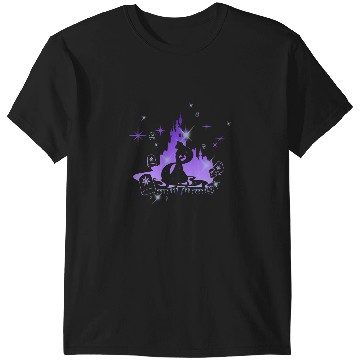 Discover Disney Tangled Rapunzel Silhouette Portrait Graphic T-Shirts