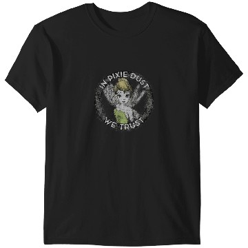 Discover Disney Peter Pan Tinkerbell Circle In Pixie Dust T-Shirts