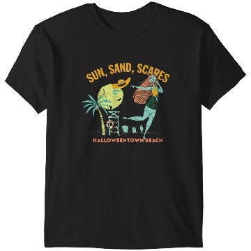Discover Disney The Nightmare Before Christmas Sun Sand Scares Beach T-Shirts