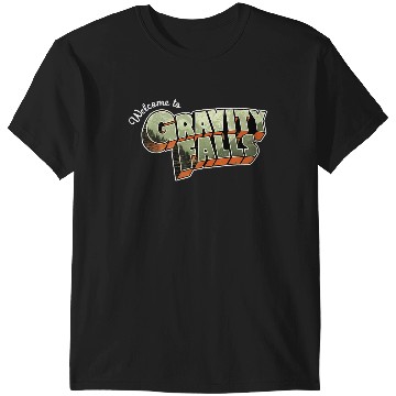 Discover Disneyss Gravity Falls Welcome To Gravity Falls Logo T-Shirts