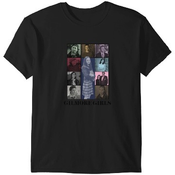 Discover Gilmore Girls Eras Tour Poster (Black Print) T-Shirts