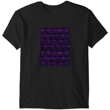 Discover Disney Haunted Mansion purple glitter pattern Graphic T-Shirts