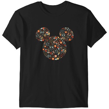Discover Disney Mickey Mouse Spring Head Icon Springtime T-Shirts