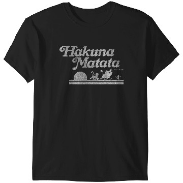 Discover Disneyss Lion King Hakuna Matata Silhouette T-Shirts