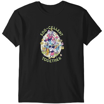 Discover Disney Mickey Mouse and Pals Easter Egg-Cellent Together T-Shirts