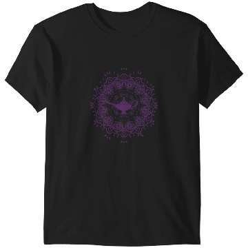 Discover disney aladdin genies lamp purple mandala T-Shirts
