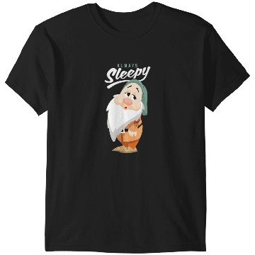 Discover Disneyss Snow White And The Seven Dwarfs Always Sleepy T-Shirts