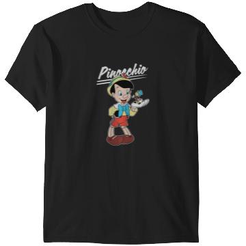 Discover Disney Pinocchio And Jiminy Cricket T-Shirts