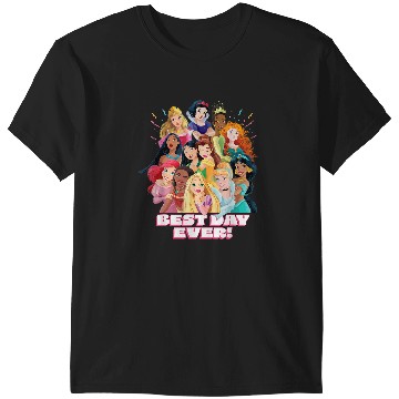 Discover Disneyss Princess Best Day Ever Friend Family Trip Matching T-Shirts