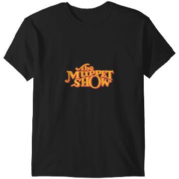 Discover Disney The Muppets  The Muppet Show Logo Orange T-Shirts