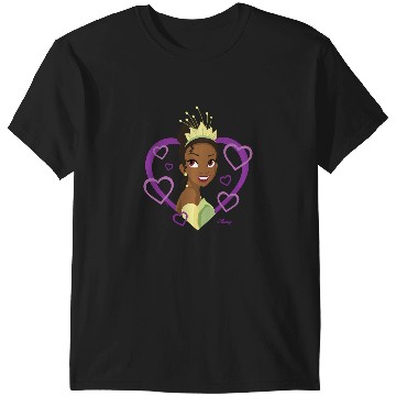 Discover Disney Princess - Tiana Heart T-Shirts