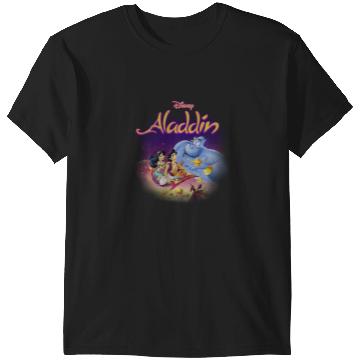 Discover Disney Aladdin Magic Carpet Movie Cast T-Shirts
