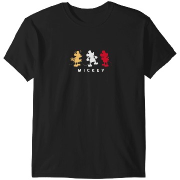 Discover Amazon Essentials Disney Mickey Silhouette Trio T-Shirts