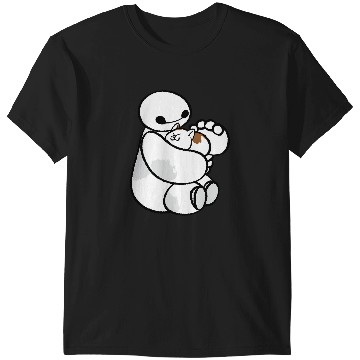 Discover Disney Big Hero 6 Baymax Cat Cute Portrait T-Shirts