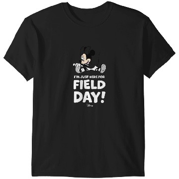 Discover Disney Mickey Just Here For Field Day T-Shirts