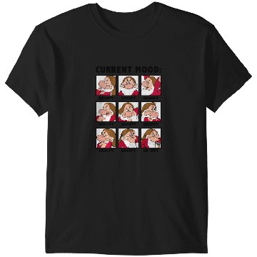 Discover Disney Snow White Current Mood Always Grumpy T-Shirts
