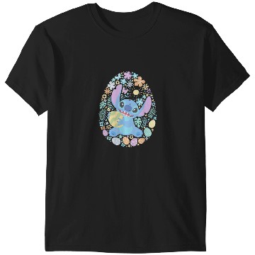 Discover Disney Lilo Stitch Easter Egg Flowers Spring Pas T-Shirts